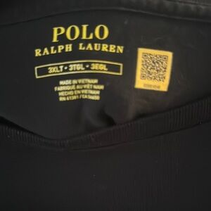 Polo Ralph Lauren Black Long Sleeve Tee